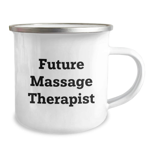 Funny Massage Therapist Gifts from Friends - Birthday Unique Gifts for Future Massage Therapist, Camping Mug with Inspirational Quote - Image 2