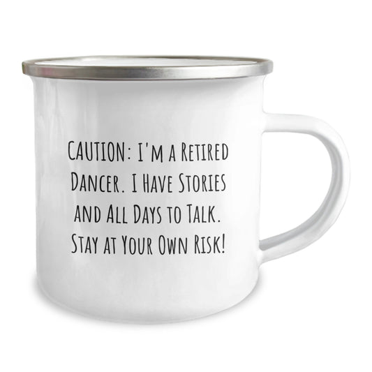 Funny Dancer Gifts for Him Birthday Unique Camping Mug from Men - Image 2
