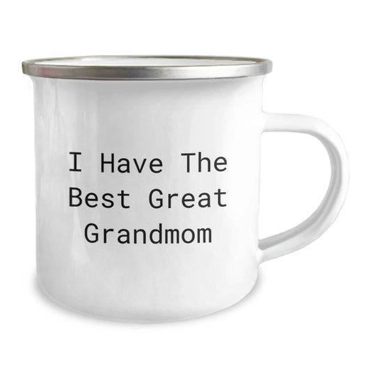 Grandmom Keepsake Camping Mug Birthday Gift for Him for a Warm Toast - Image 2
