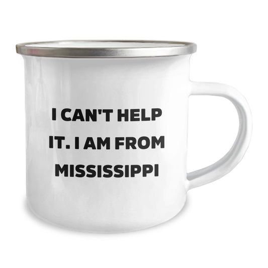 I Love Mississippi Gifts from Friends to Family - Funny Mississippi Camping Mug for Graduation Day - Image 2