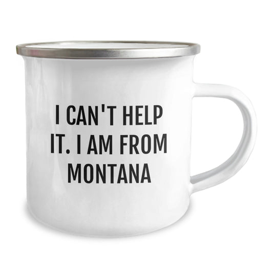 Funny Montana Gifts for Montana Men - I'm From Montana Camping Mug, Perfect for Graduation Unique Gifts from Family to Son or Friend - Image 2