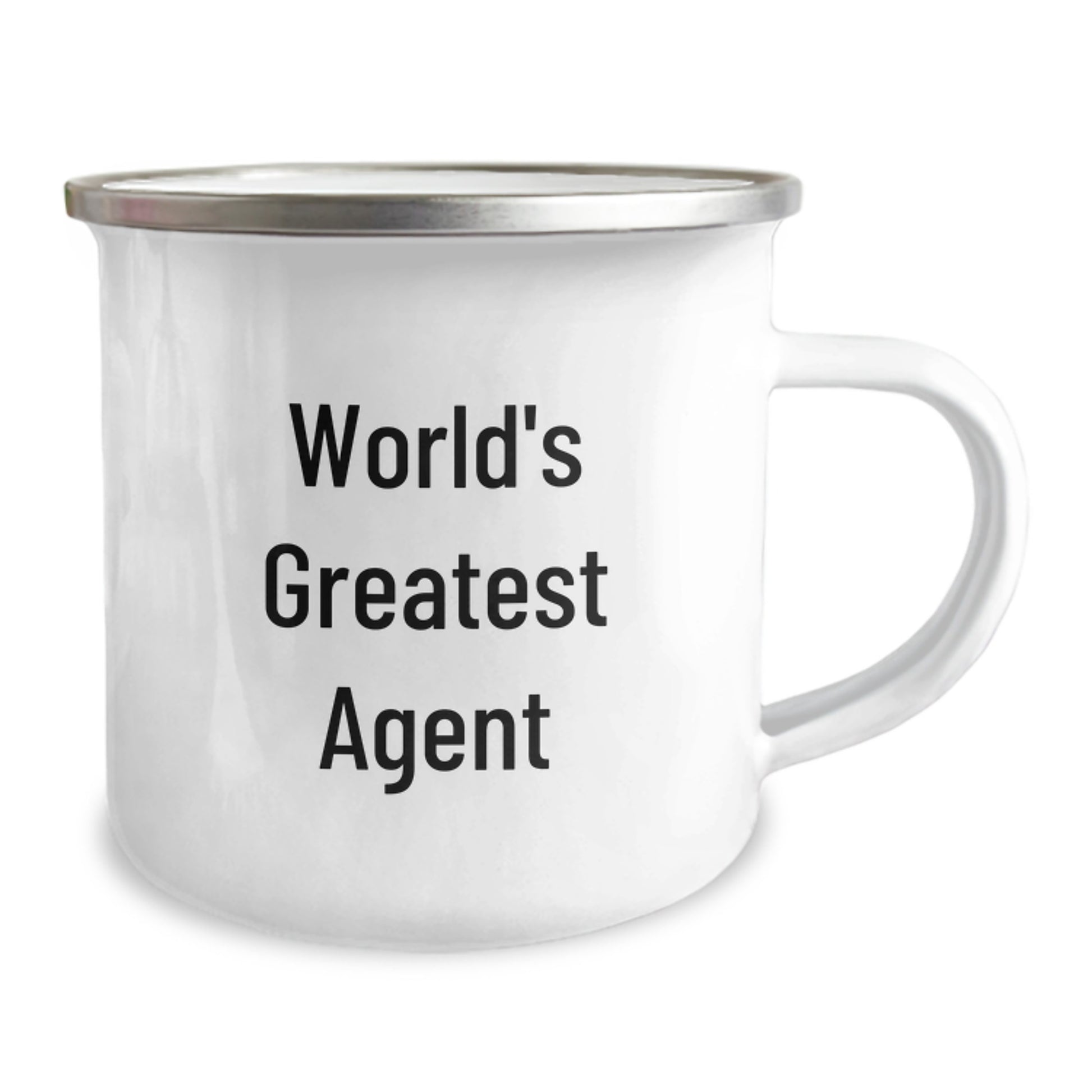 Funny Agent Gifts from Family, World's Greatest Agent Camping Mug, Perfect for Agent Fathers Day Unique Gifts - Image 2