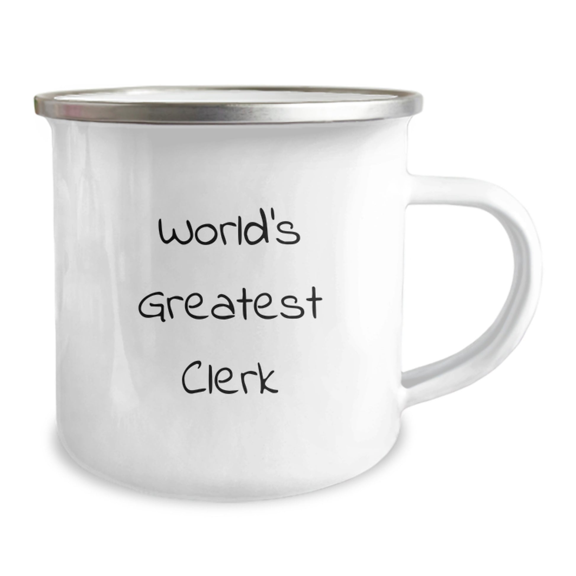 Funny Clerk Gifts from Family - World's Greatest Clerk Camping Mug for Mother's Day - Image 2
