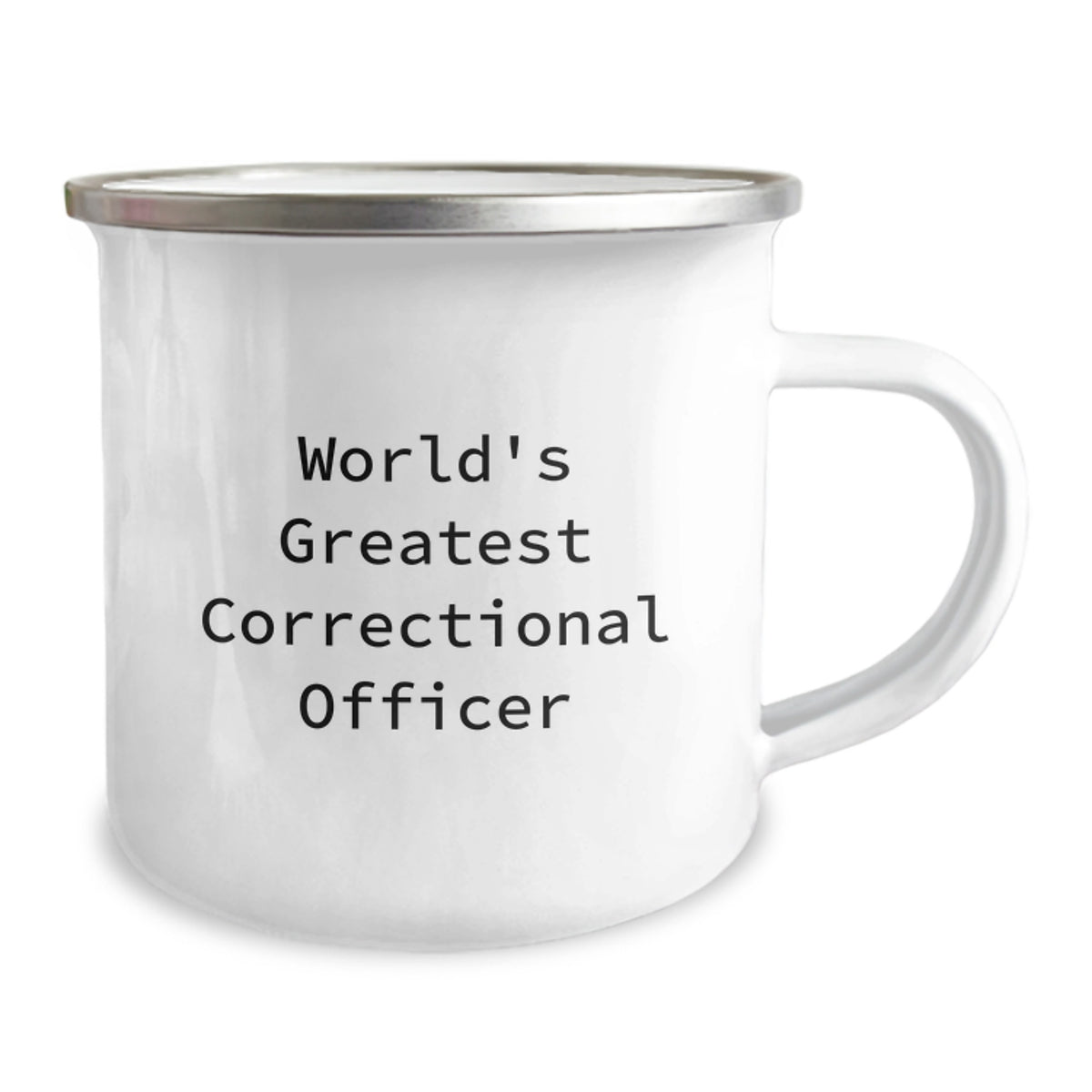 Christmas Gift World's Greatest Correctional Officer Camping Mug Present - Image 2