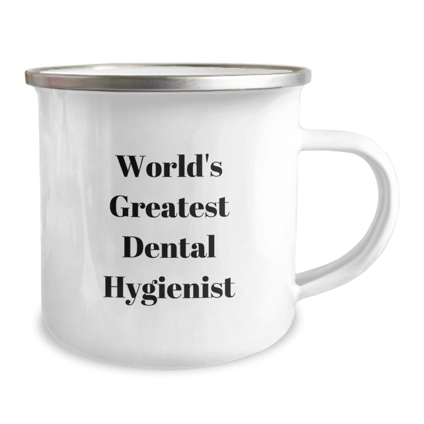 Dental Hygienist Novelty Camping Mug World's Greatest Birthday Gift - Image 2