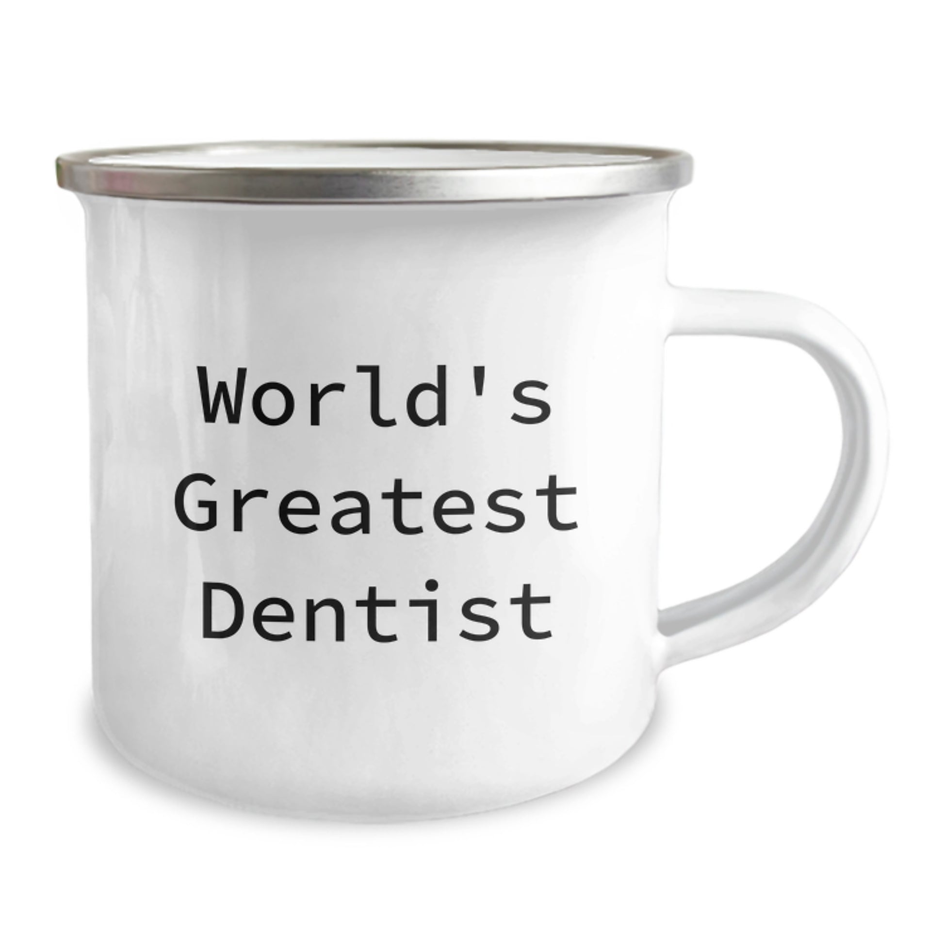 Birthday Gift Camping Mug for Her Present "World's Greatest Dentist" - Image 2