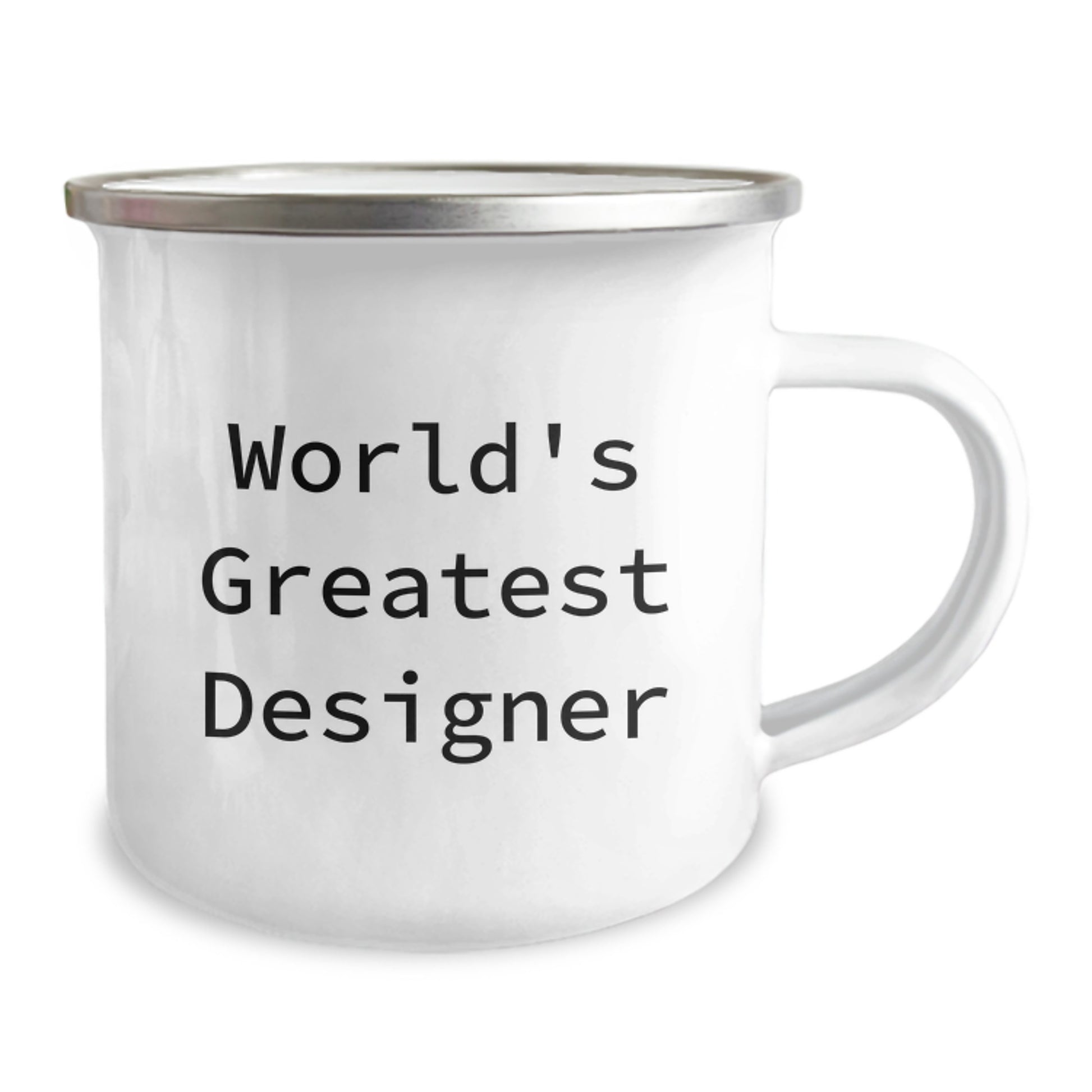 Birthday Gift for Her Present Camping Mug World's Greatest Designer - Image 2