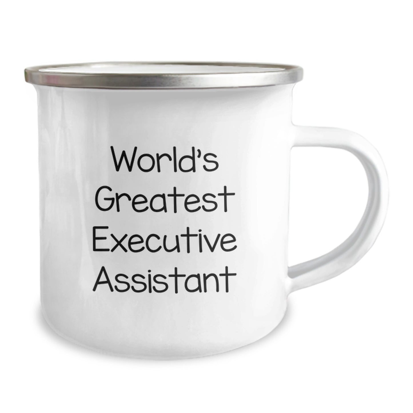 Funny Executive Assistant Gifts from Friends - Gift for World's Greatest Assistant - Camping Mug for Graduation - Image 2