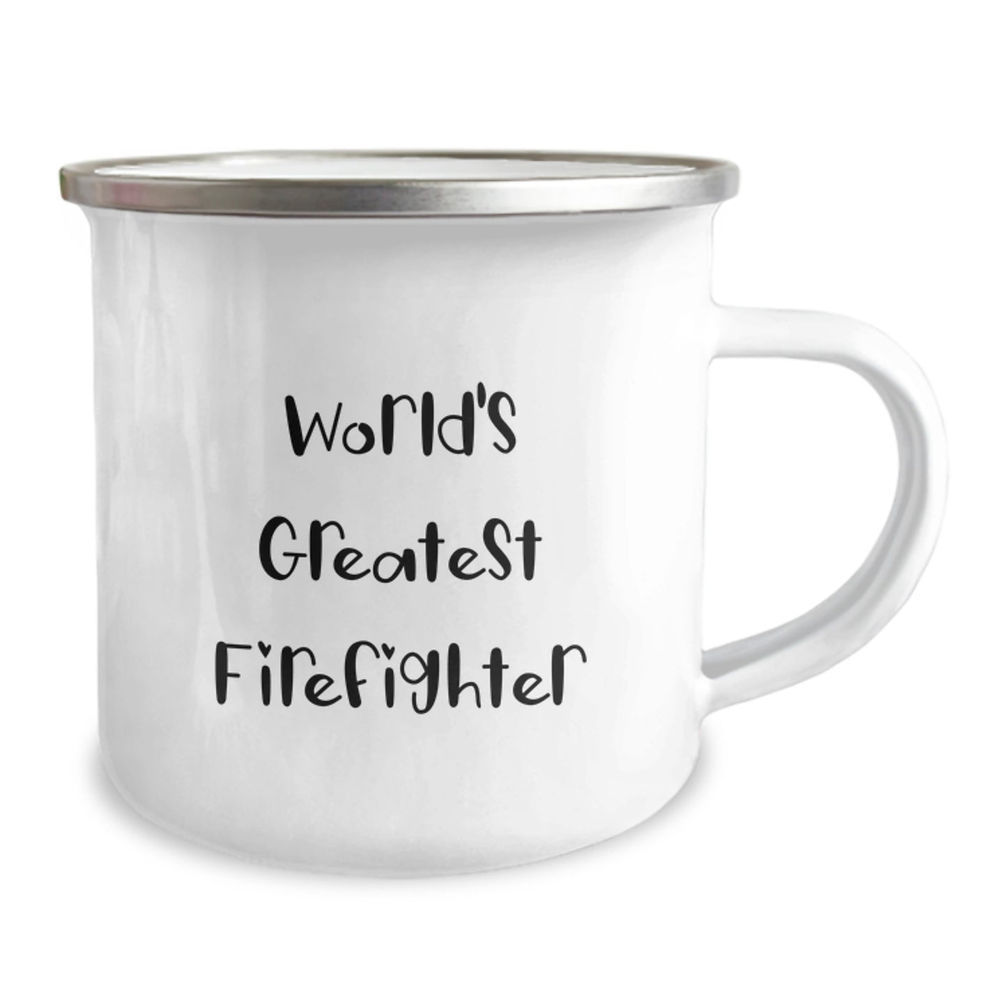 Firefighter Mug World's Greatest Firefighter Birthday Gift for Him - Image 2