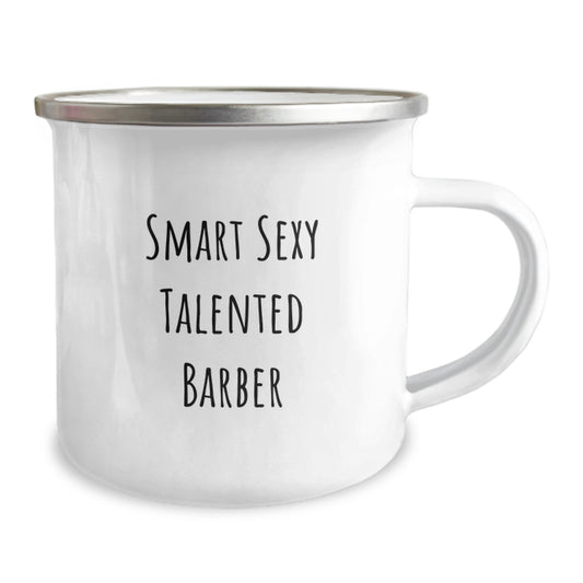 Graduation Unique Gifts for Smart Sexy Talented Barber Friends - Funny Camping Mug Gifts from Men - Image 2