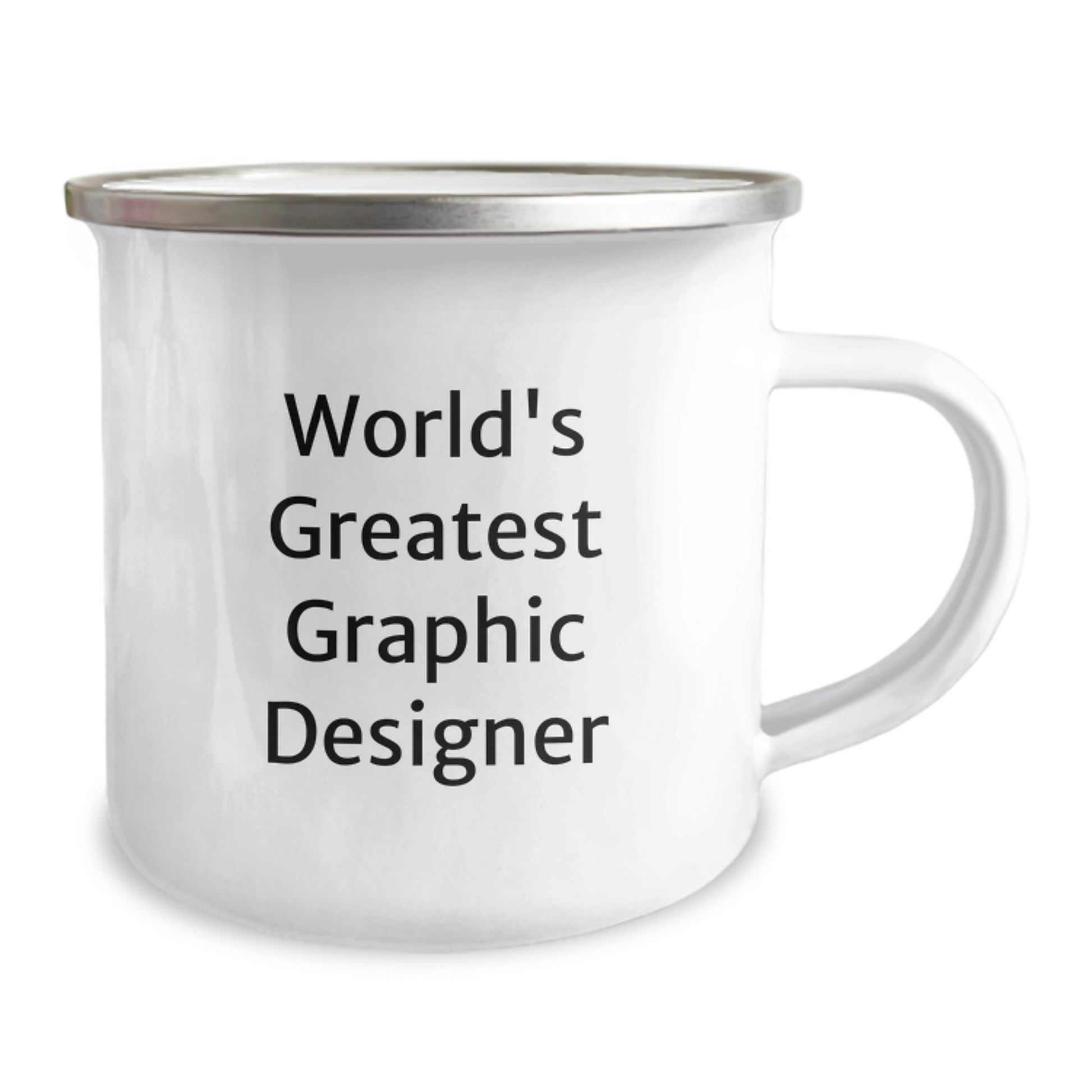 World's Greatest Graphic Designer Camping Mug for Him Birthday Gift - Image 2