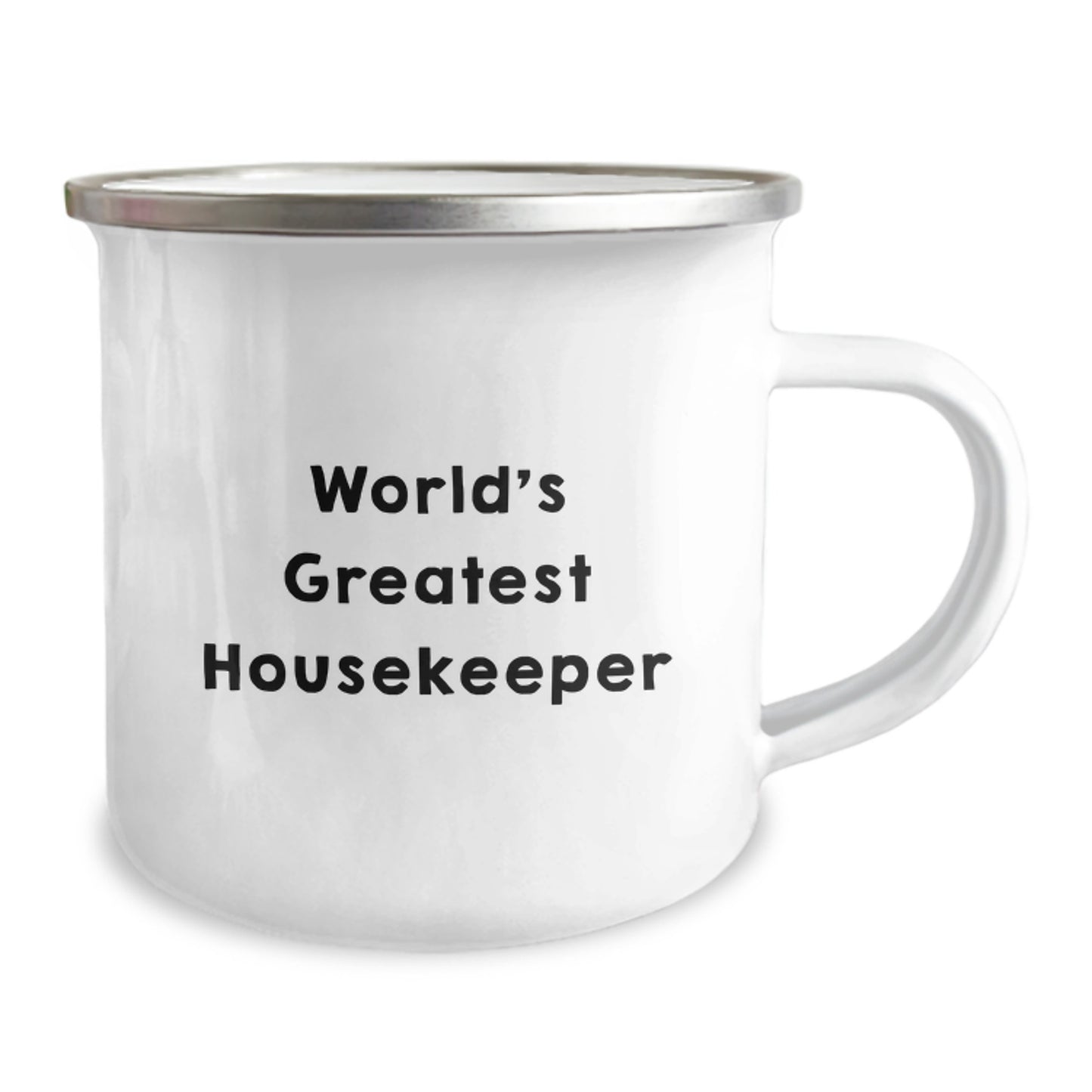 Housekeeper Keepsake Premium Camping Mug for Him Birthday Gift - Image 2