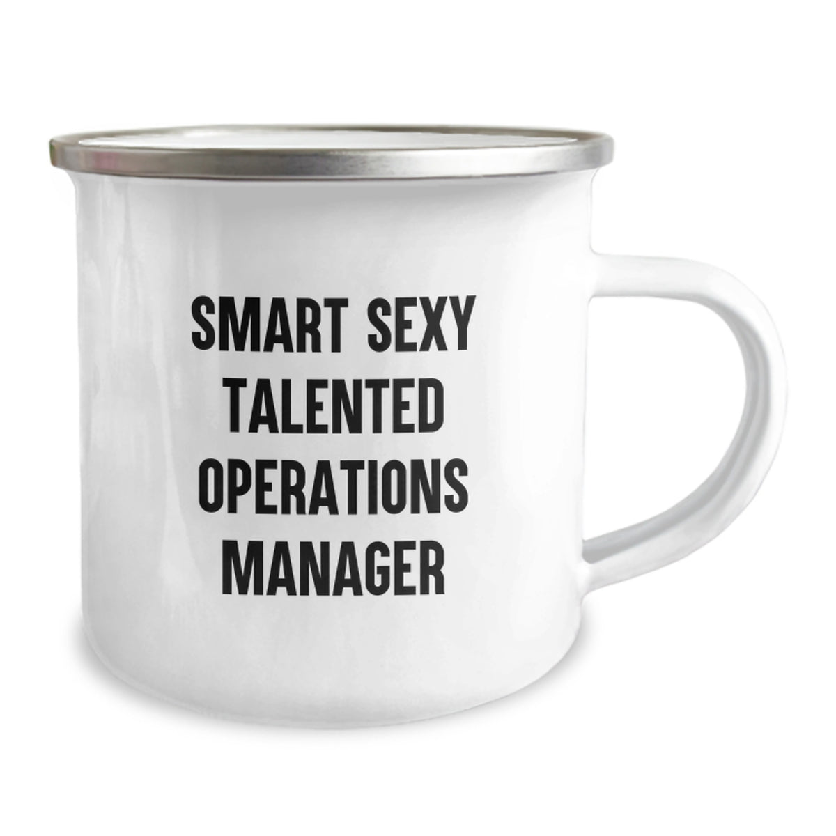 Funny Quote Coffee Mug for Operations Manager Valentine's Gifts from Friends, Unique Valentine's Unique Gifts for Operations Manager, Smart Sexy Talented Operations Manager Camping Mug - Image 2