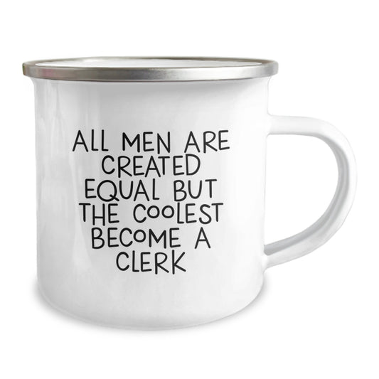Funny Clerk Camping Mug Gifts from Men to Father's Day Unique Office - Image 2
