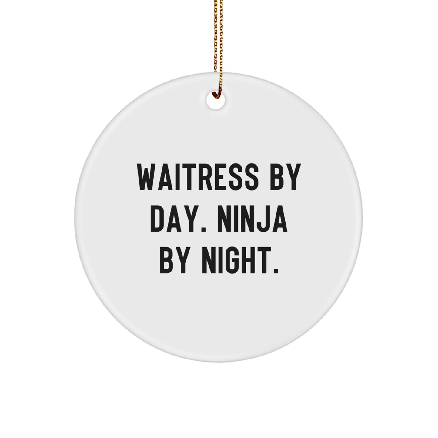 Waitress By Day Gifts for Waitress Friends Christmas Unique Gifts from Men Women Friends Family - Image 1