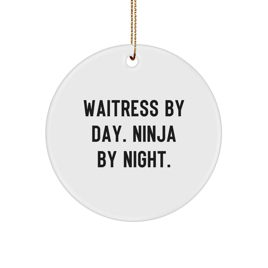 Waitress By Day Gifts for Waitress Friends Christmas Unique Gifts from Men Women Friends Family - Image 1