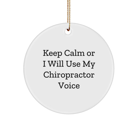 Funny Chiropractor Gifts from Friends, Chiropractor Office Decorations for Christmas Unique Gifts for Men Women Coworkers Family - Image 1
