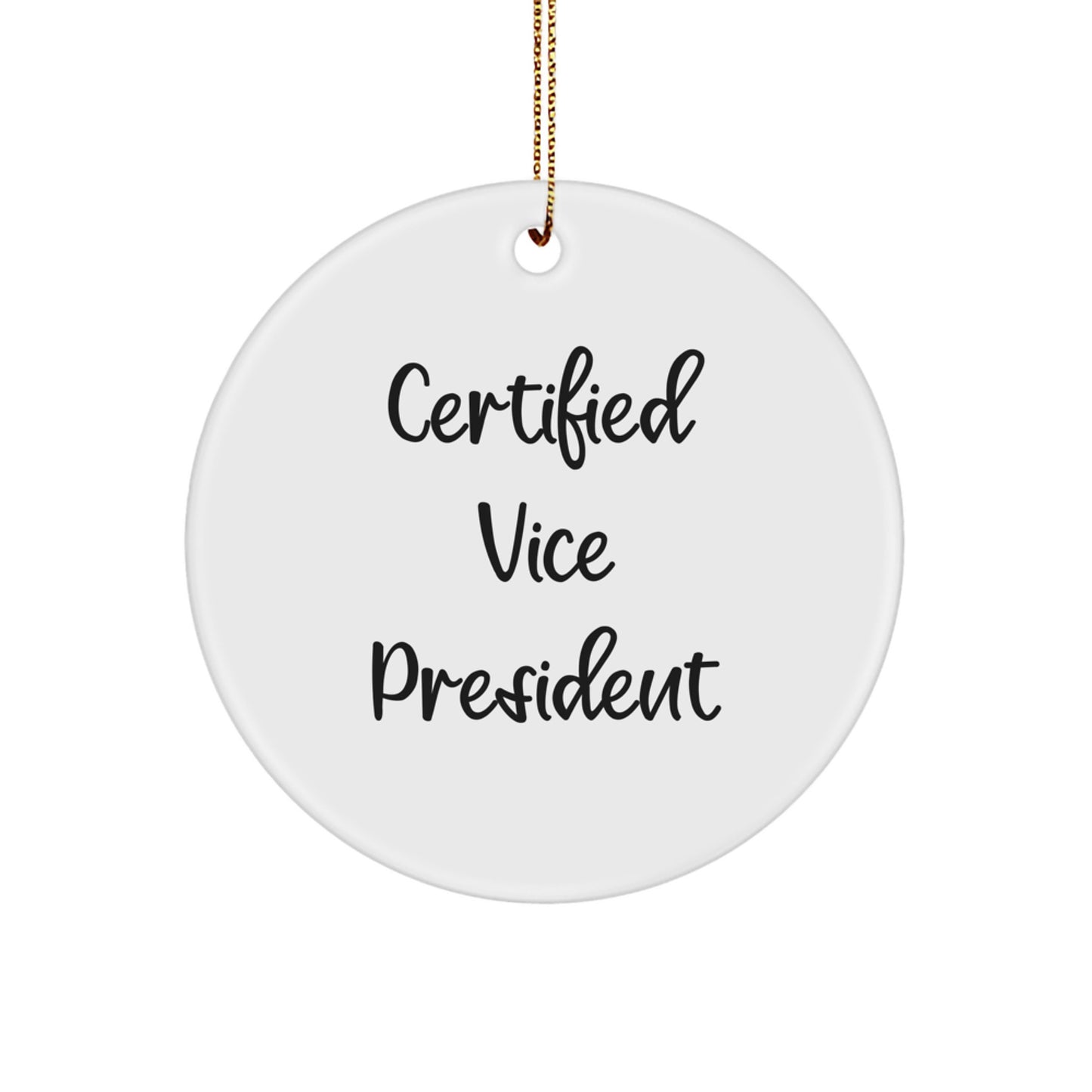 Funny 'The Office' Inspired Vice President Gifts from Friends for Men, Women, Coworkers, Family this Christmas Unique Ornaments - Image 1