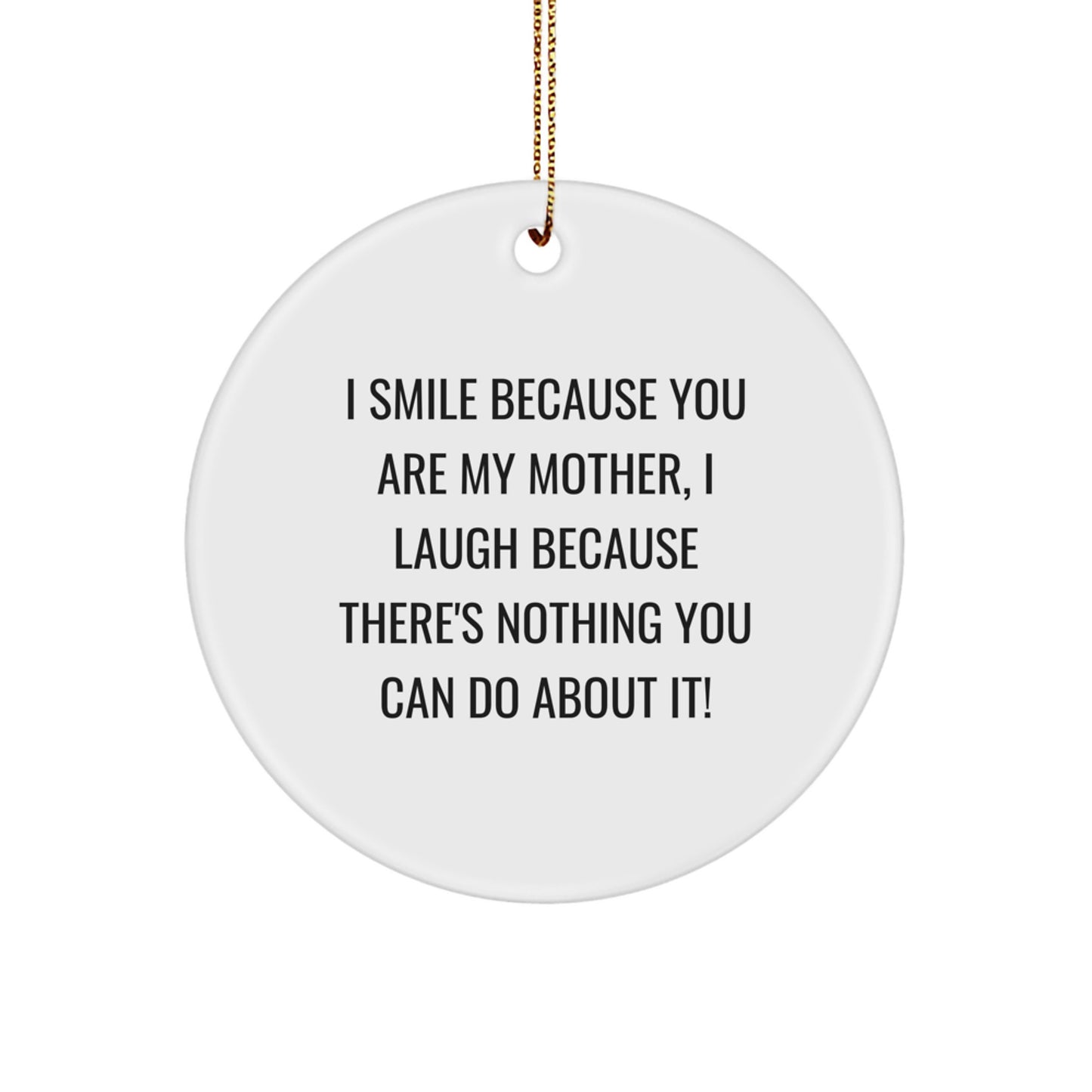 Mother Keepsake Christmas Ornament for Her Gift - Image 1