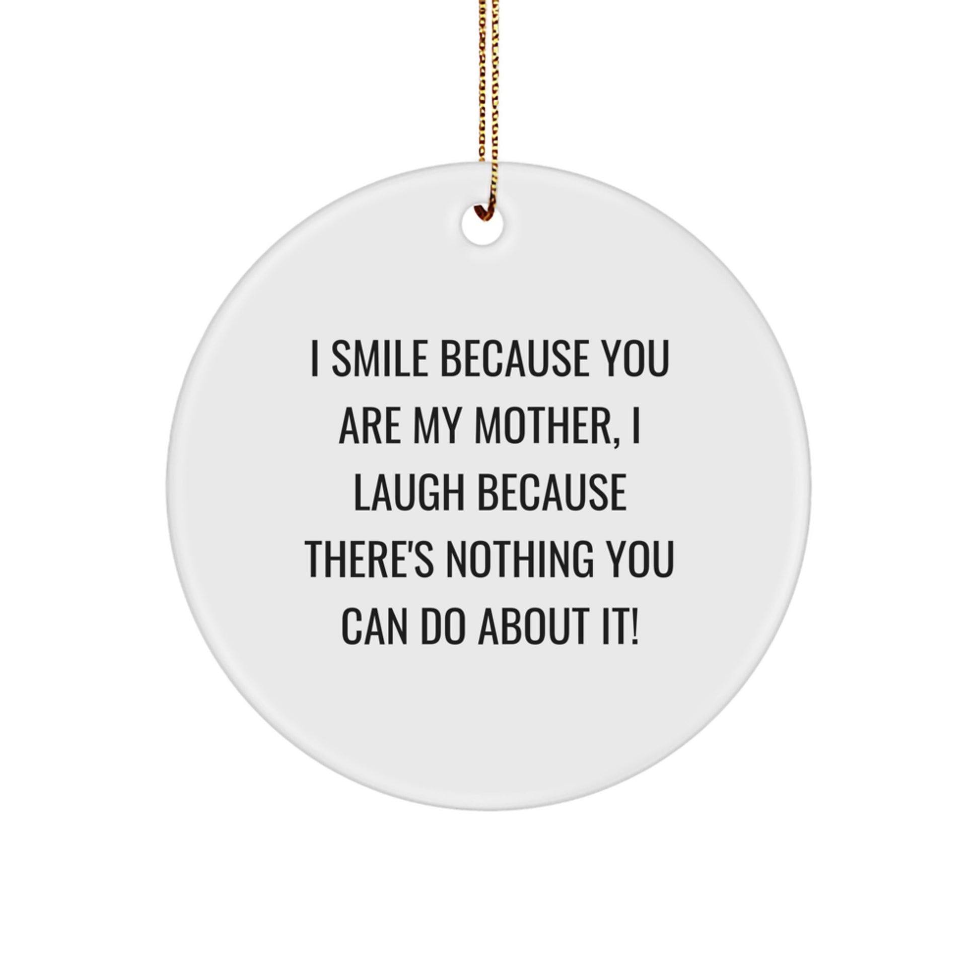 Mother Keepsake Christmas Ornament for Her Gift - Image 1