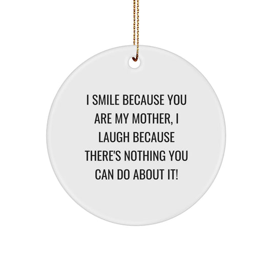 Mother Keepsake Christmas Ornament for Her Gift - Image 1