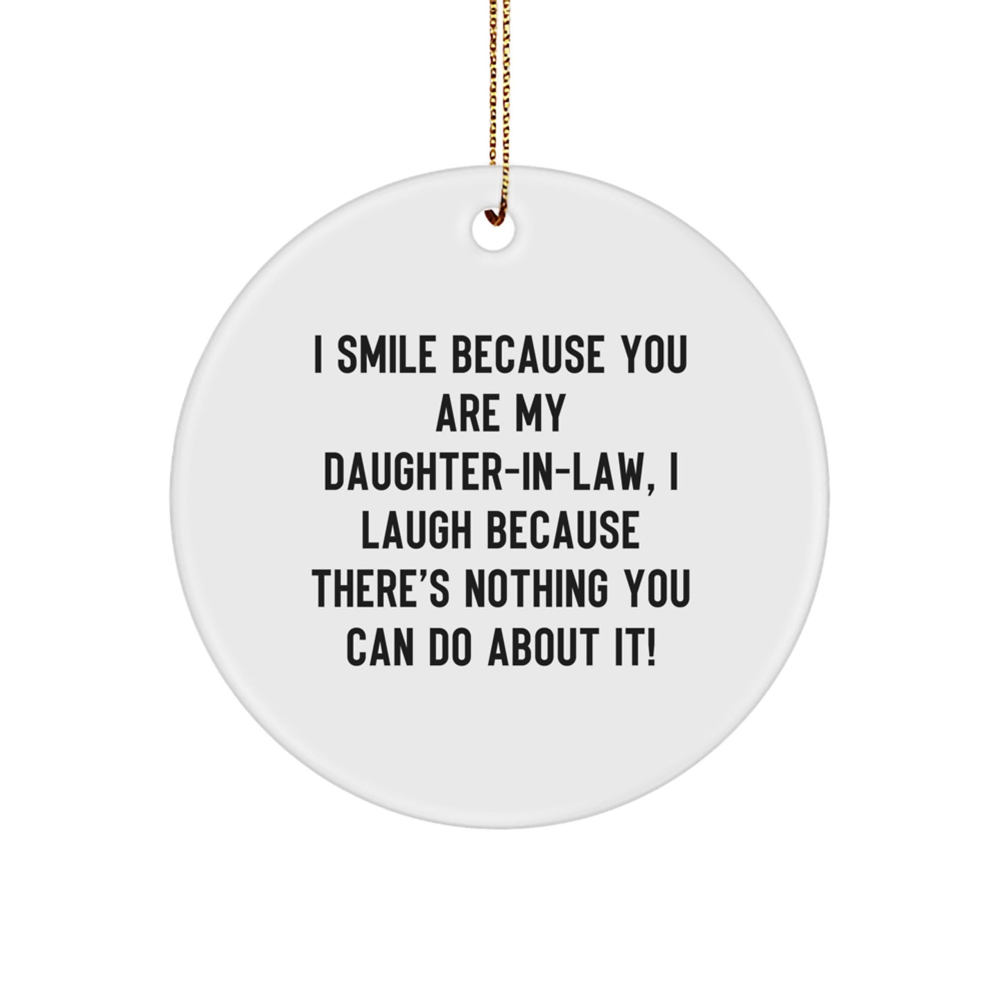 Christmas Ornament Gift for Her Daughter-in-law Present - Image 1