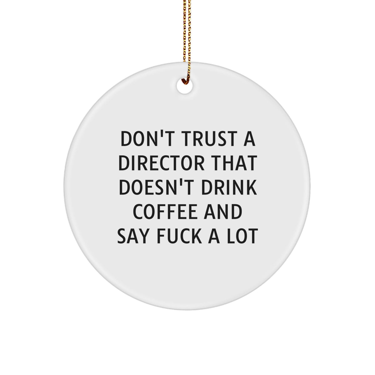 Director Favorite Christmas Ornament for Kids Gift - Image 1