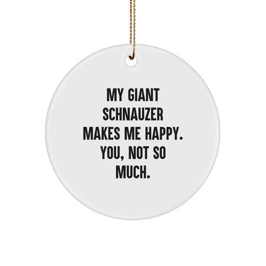 Funny Giant Schnauzer Dog Gifts for Men Women Christmas Unique Presents from Friends and Family - Image 1