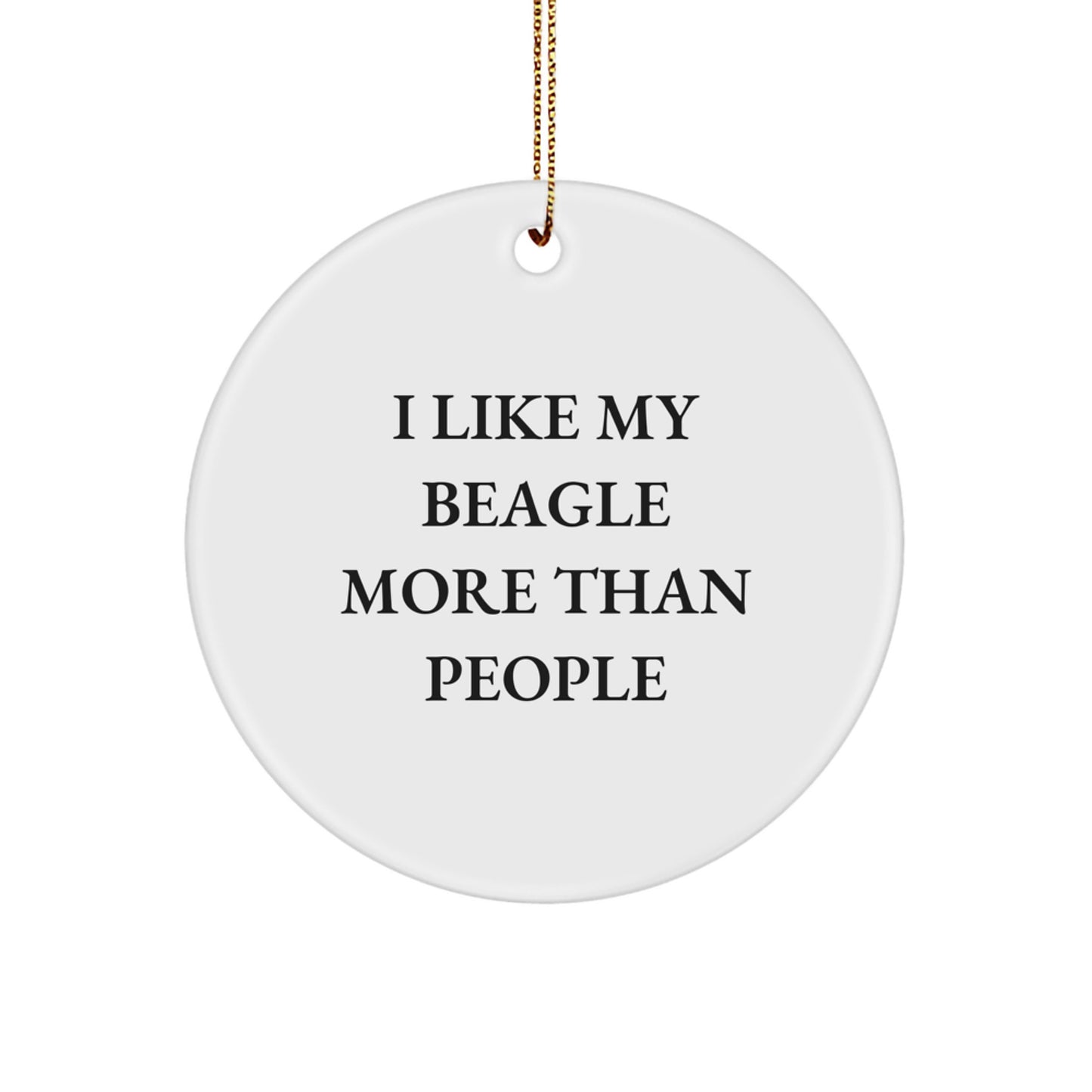 Funny Beagle Dog Lover Gifts from Family to Friends for Christmas Unique Presents - Image 1