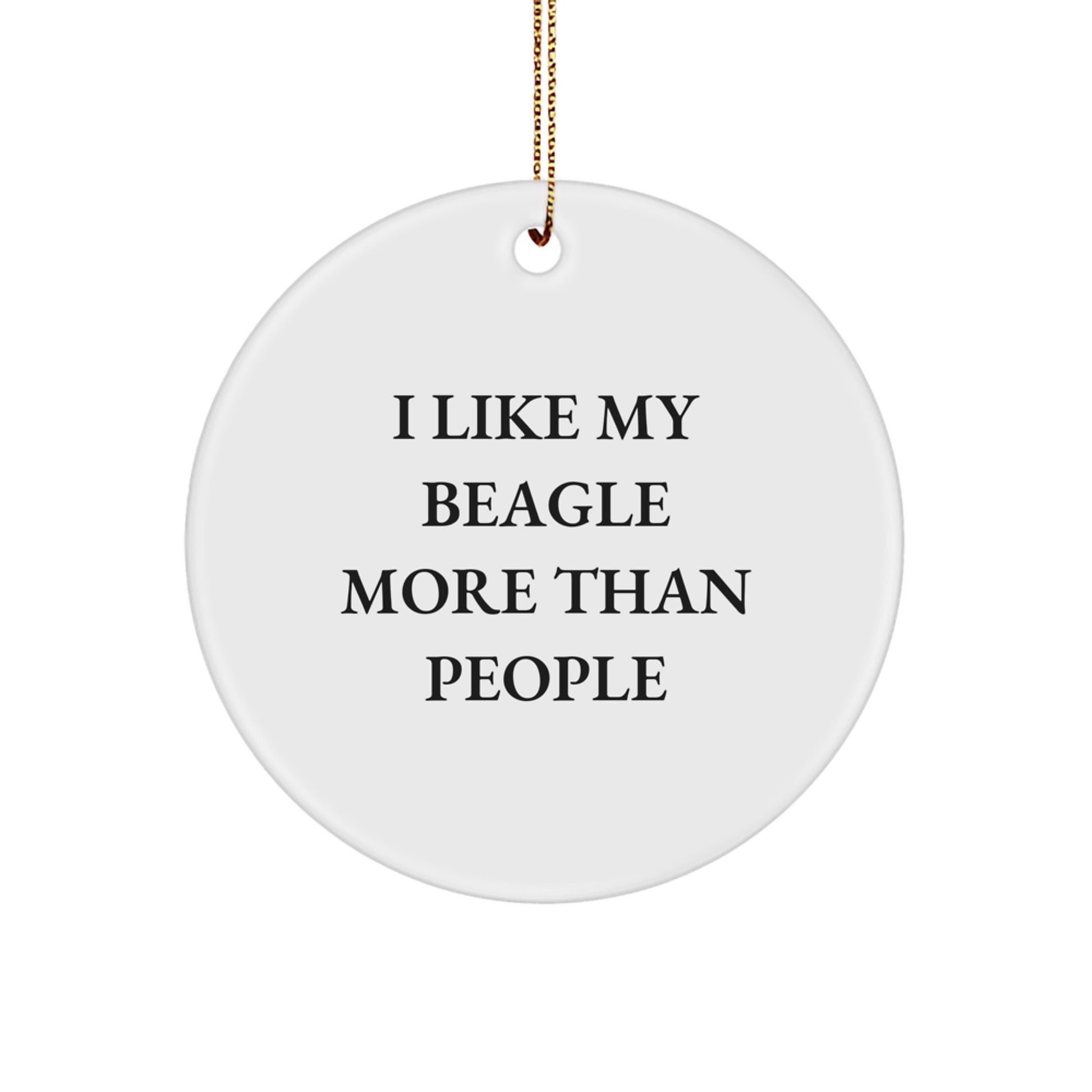 Funny Beagle Dog Lover Gifts from Family to Friends for Christmas Unique Presents - Image 1
