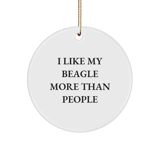 Funny Beagle Dog Lover Gifts from Family to Friends for Christmas Unique Presents - Image 1