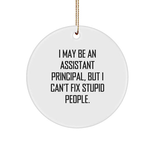 Christmas Unique Gift Assistant Principal Ornament May Be An Assistant - Image 1