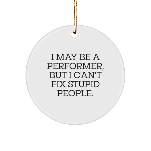 Christmas Tree Gift for Her Performer Ornament Present Bright Holiday - Image 1