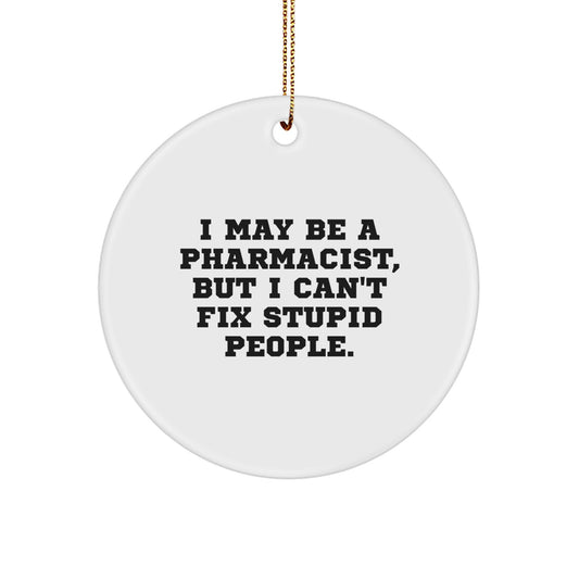 Pharmacist Keepsake Christmas Ornament for Him Gift - Image 1