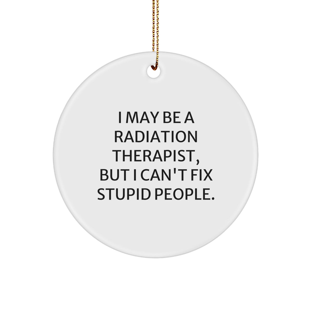 Christmas Gift for Her Radiation Therapist Ornament Present Bright - Image 1