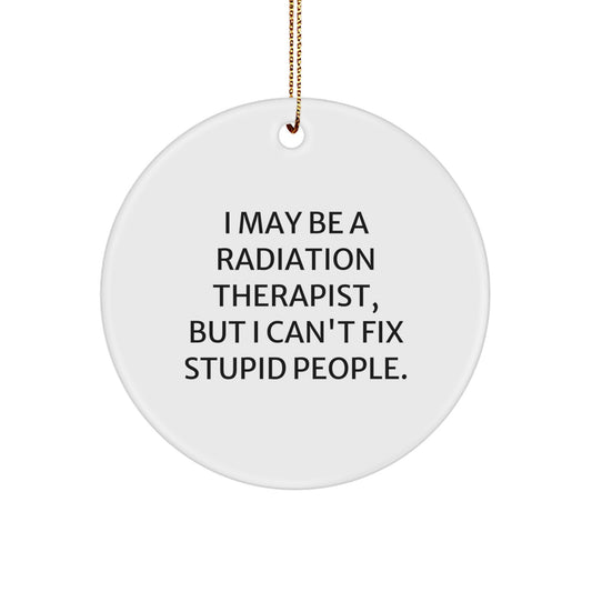 Christmas Gift for Her Radiation Therapist Ornament Present Bright - Image 1