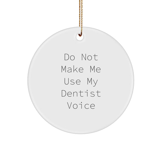Dentist Keepsake Christmas Ornament for Him Gift – Perfect Holiday Decor - Image 1