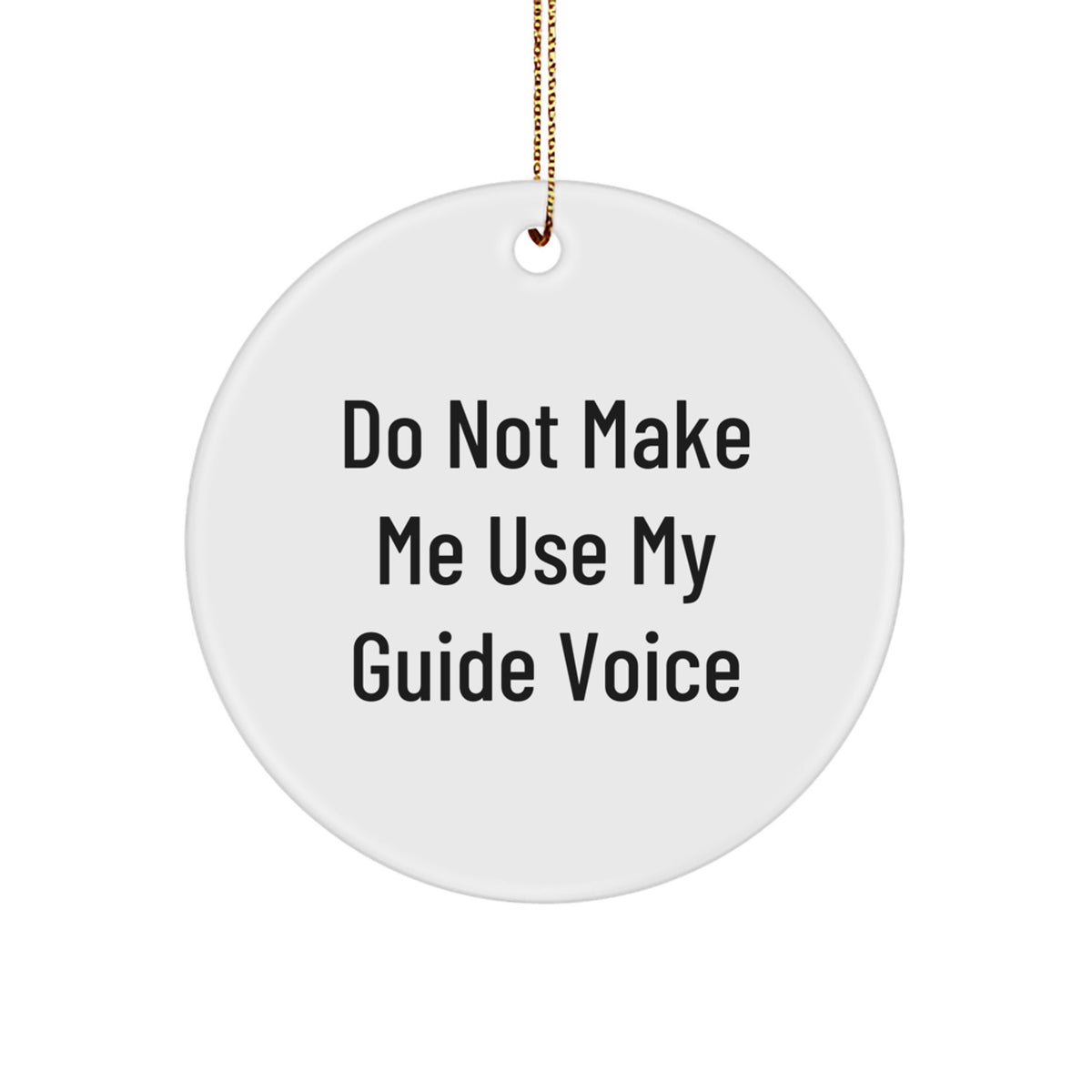 Guide Circle Ornament Treasure for Family Christmas Gift - Image 1
