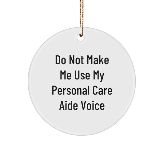 Personal Care Aide Holiday Christmas Ornament Keepsake for Him Gift - Image 1