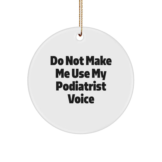 Podiatrist Favorite Christmas Ornament for Kids Gift - Image 1