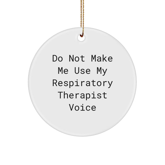 Collectible Christmas Ornament for Neighbors Respiratory Therapist Gift - Image 1