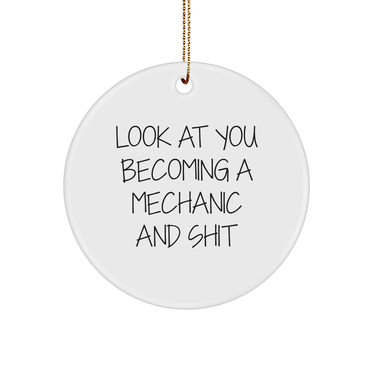 Mechanical Masterpiece Keepsake Holiday Christmas Ornament for Him Gift - Image 1