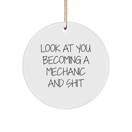 Mechanical Masterpiece Keepsake Holiday Christmas Ornament for Him Gift - Image 1