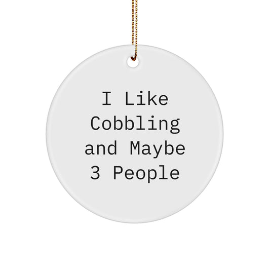 Cobbling Surprise Christmas Ornament Gift for Family - Image 1
