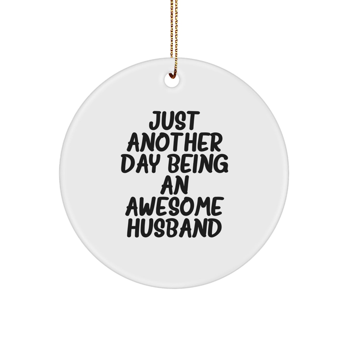 Husband Christmas Ornament Gift for a Husband Idea - Image 1
