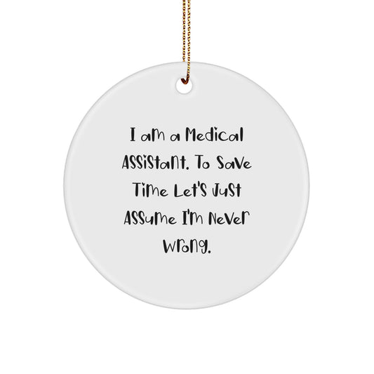 Funny Medical Assistant Christmas Unique Gifts for Medical Assistants Friends Family Friends from Friends - Image 1