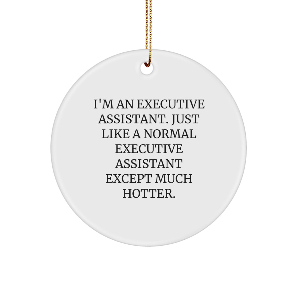 Christmas Gift for Her Executive Assistant Ornament Present Surprise - Image 1