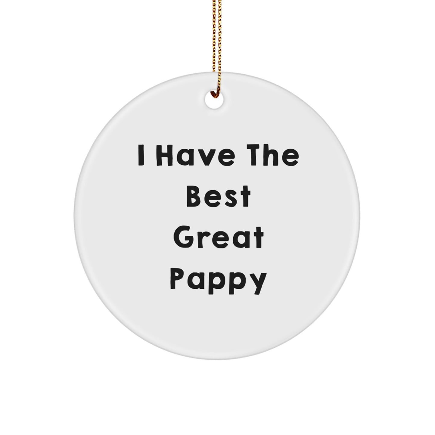 Favorite Pappy Christmas Ornament for Kids Gift - Image 1