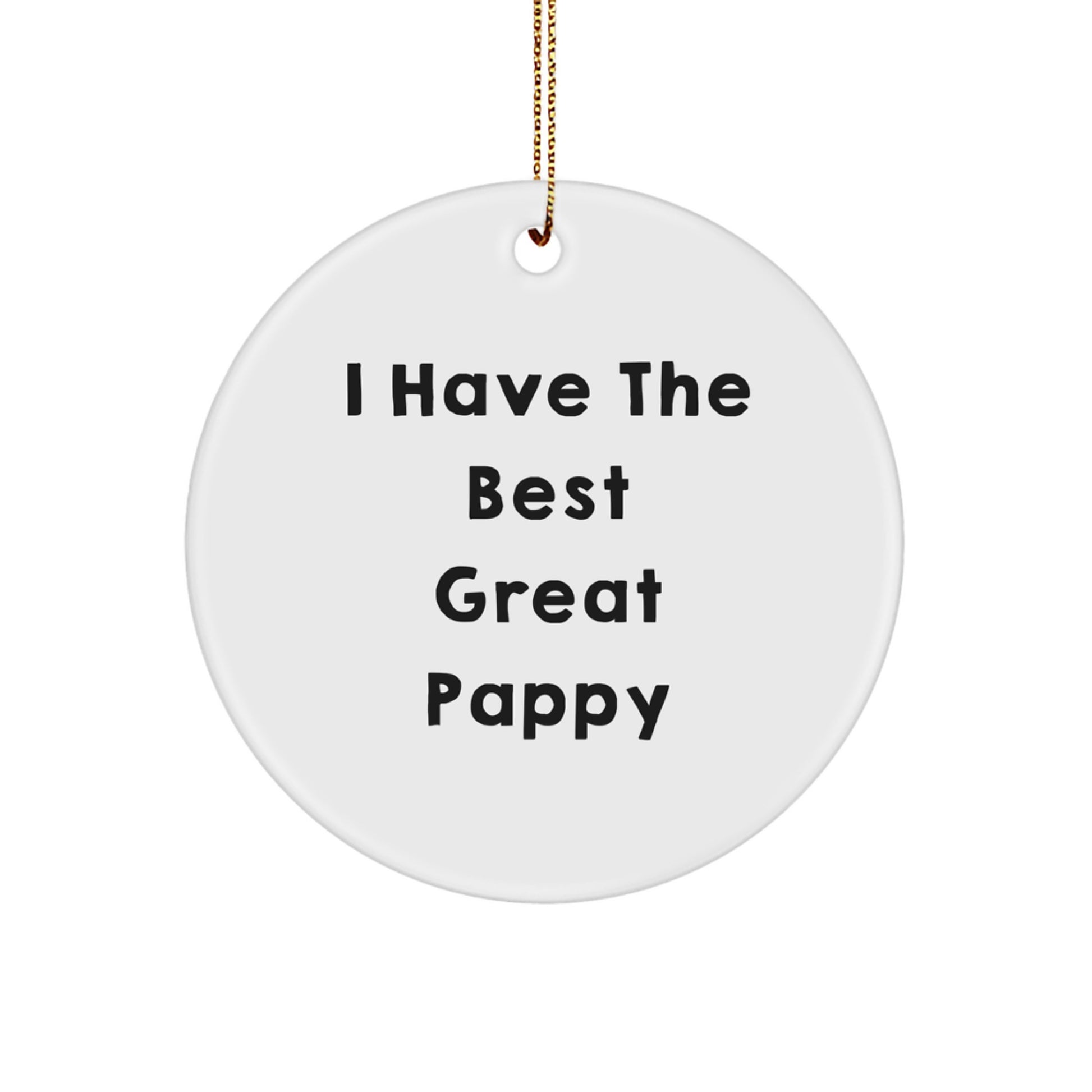Favorite Pappy Christmas Ornament for Kids Gift - Image 1
