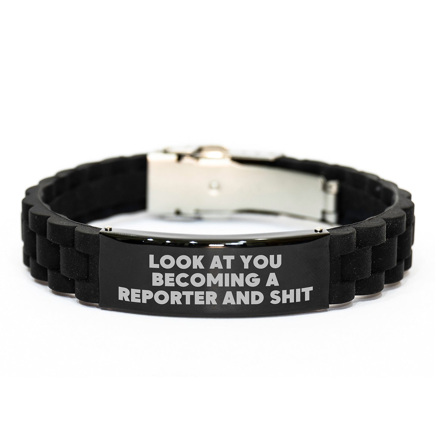 Bold Reporter Keepsake Glidelock Bracelet for Friends Birthday Gift - Image 1